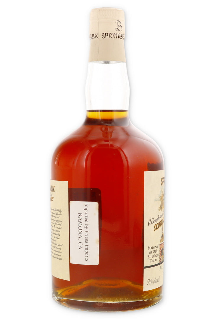 Springbank 1966 Local Barley 33 Year Old Cask #504 55% - Flask Fine Wine & Whisky