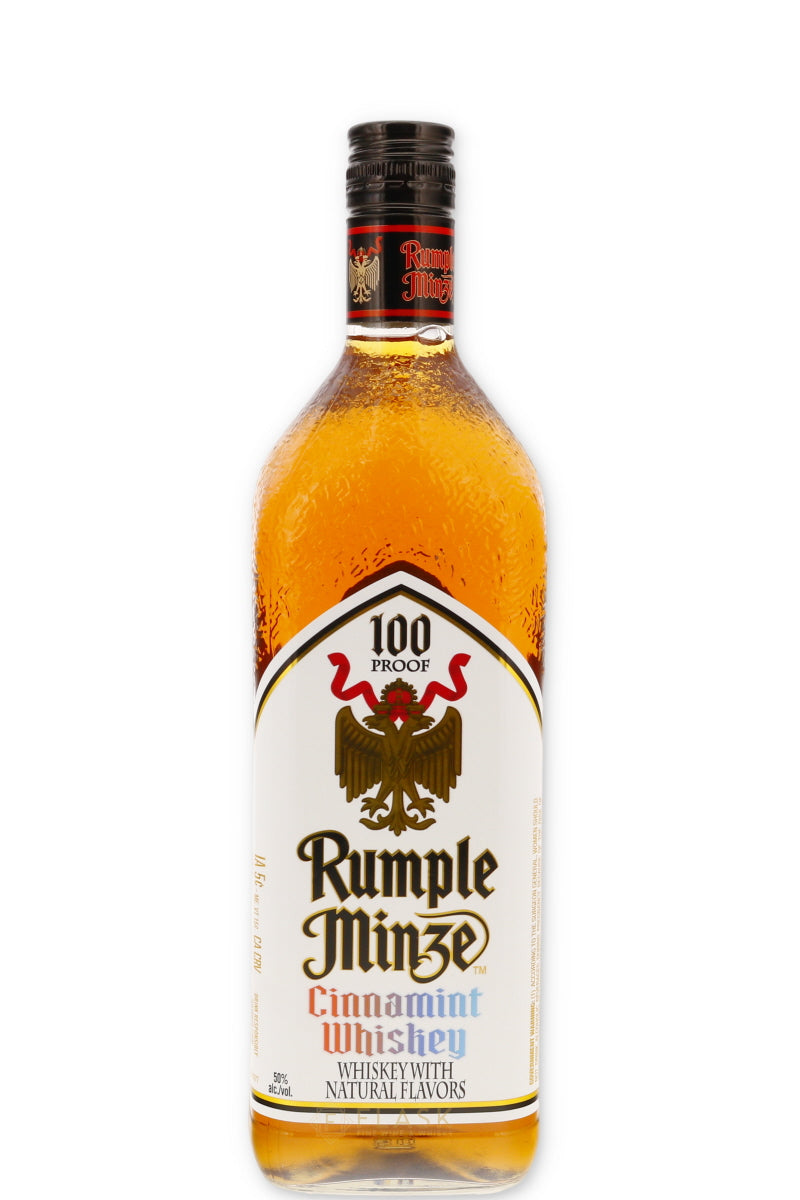 Rumple Minze Cinnamint Whiskey 100 Proof 1 Liter - Flask Fine Wine & Whisky
