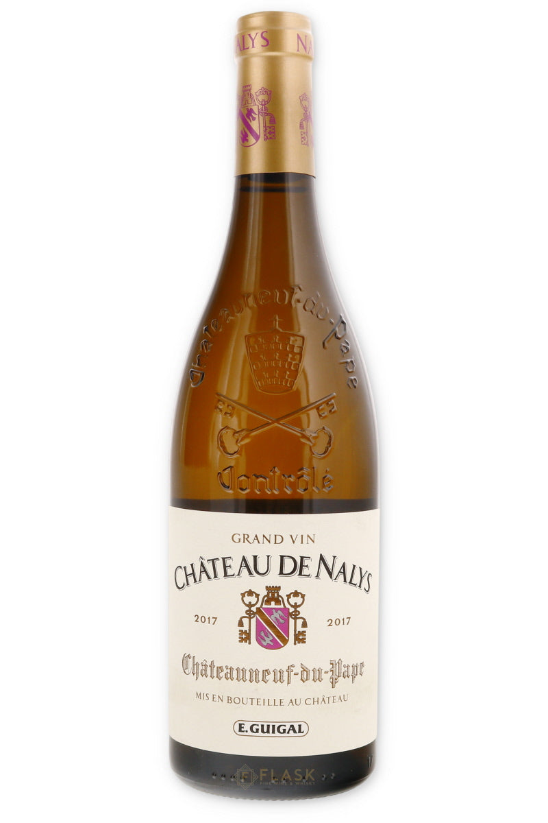 E Guigal Chateau de Nalys Chateneuf du Pape Blanc 2017 - Flask Fine Wine & Whisky