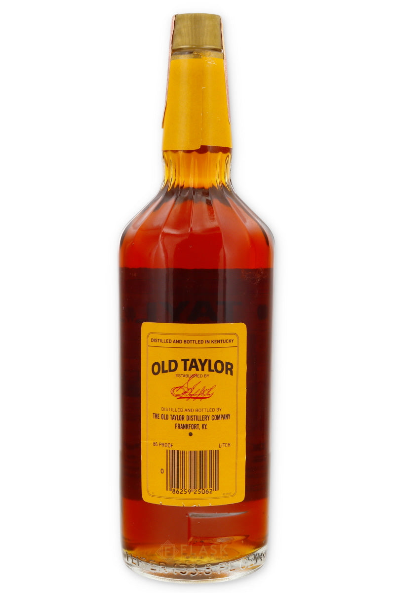 Old Taylor 6 Year Old Kentucky Straight Bourbon 1 Liter / National