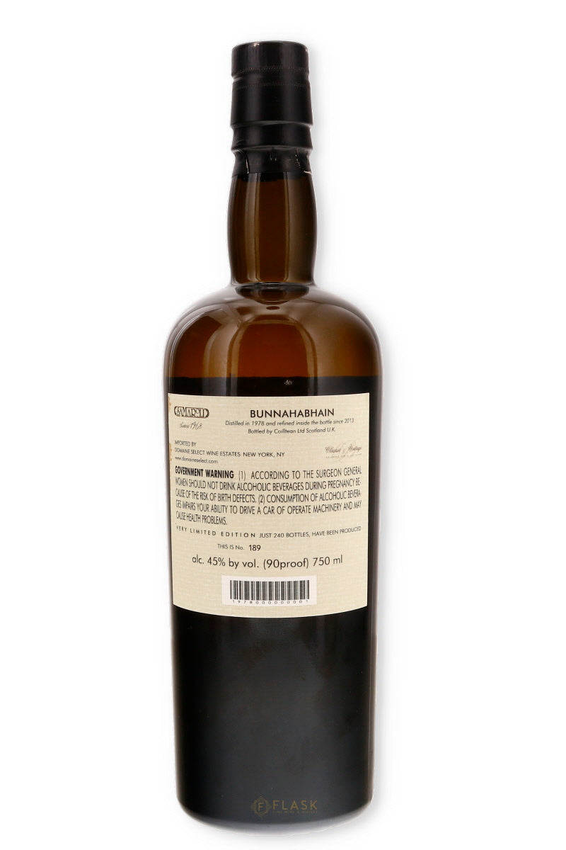 Samaroli Bunnahabhain 1978 35 Year Old Single Cask No. 7224 750ml - Flask Fine Wine & Whisky