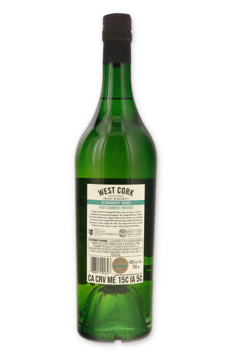 West Cork Distillers Glengarriff Series Peat Charred Cask Single Malt Irish Whiskey