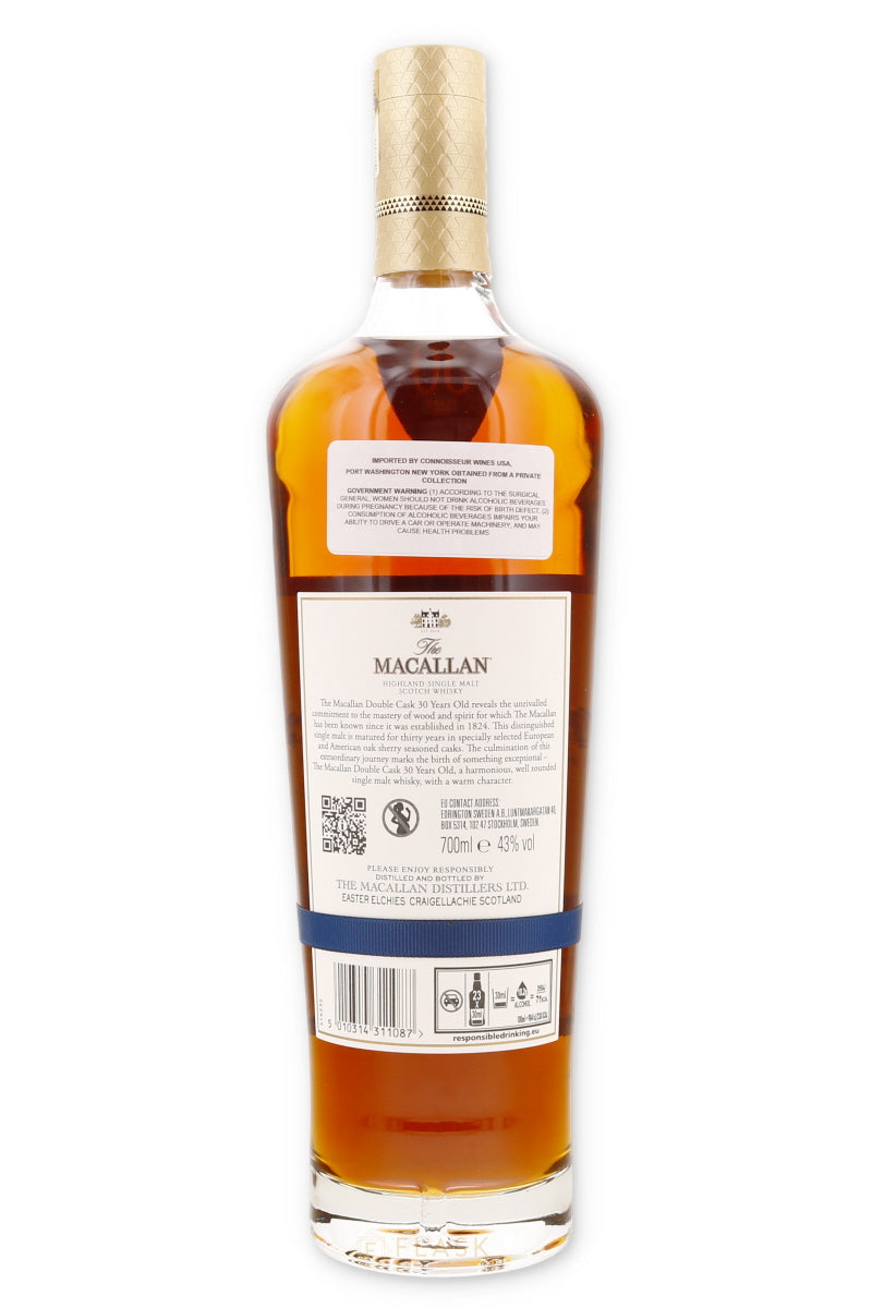 Macallan 30 Year Old Double Cask 2023 Release - Flask