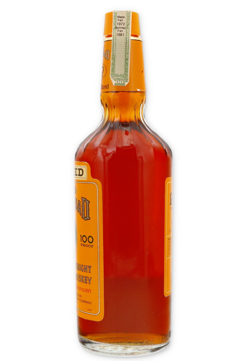 Old Grand-Dad Bonded Bourbon Aged 9 Years / 100 Proof 1972-1981