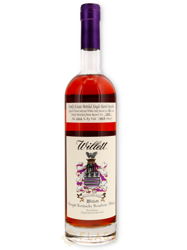 Willett Family Estate Single Barrel Bourbon 14 Year Old #1202 / Whisky Paradise - Flask Fine Wine & Whisky