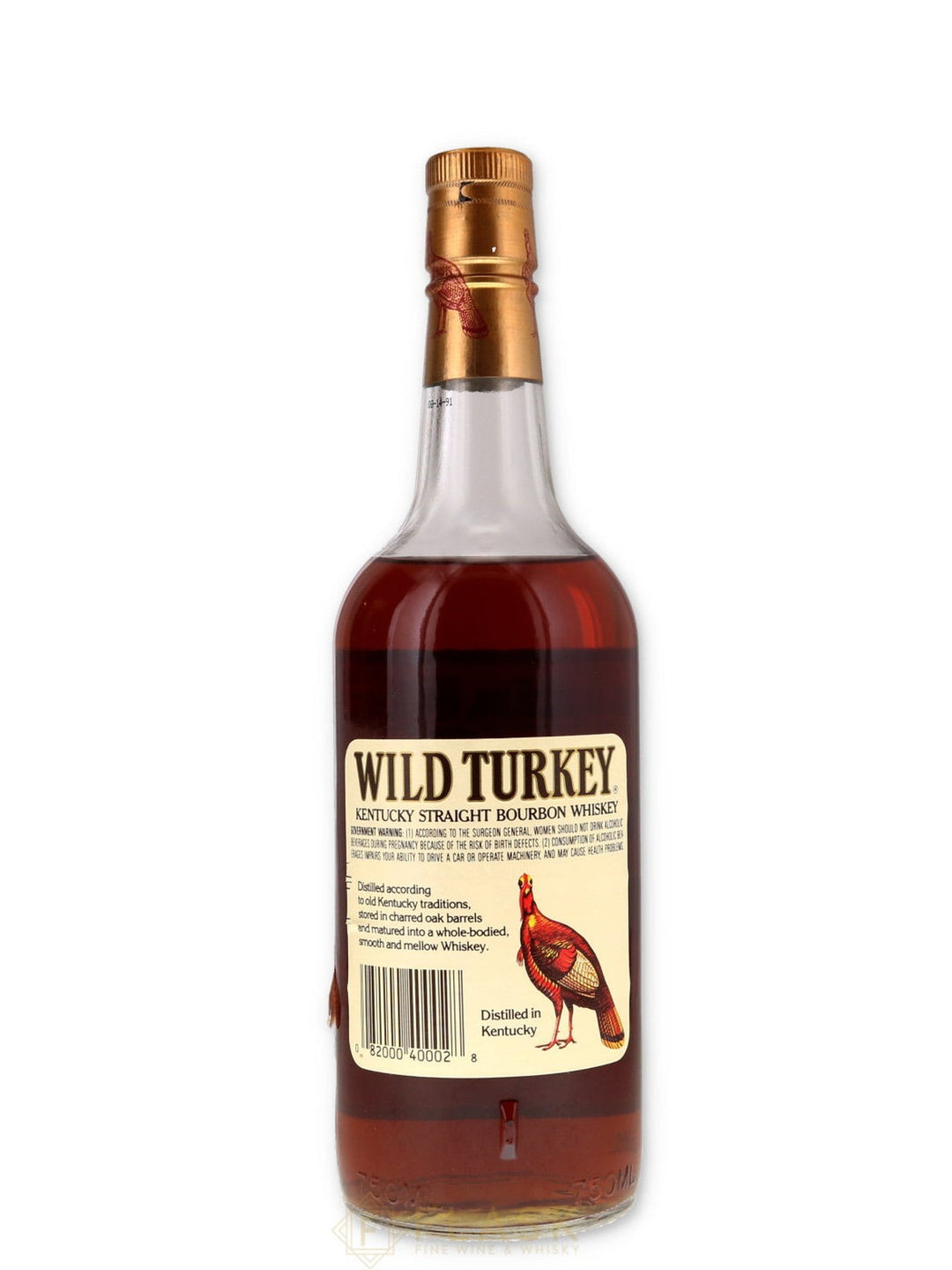 Wild Turkey 101 Proof 8 Year Old Bourbon 1991 In Gift Tin - Flask Fine Wine & Whisky