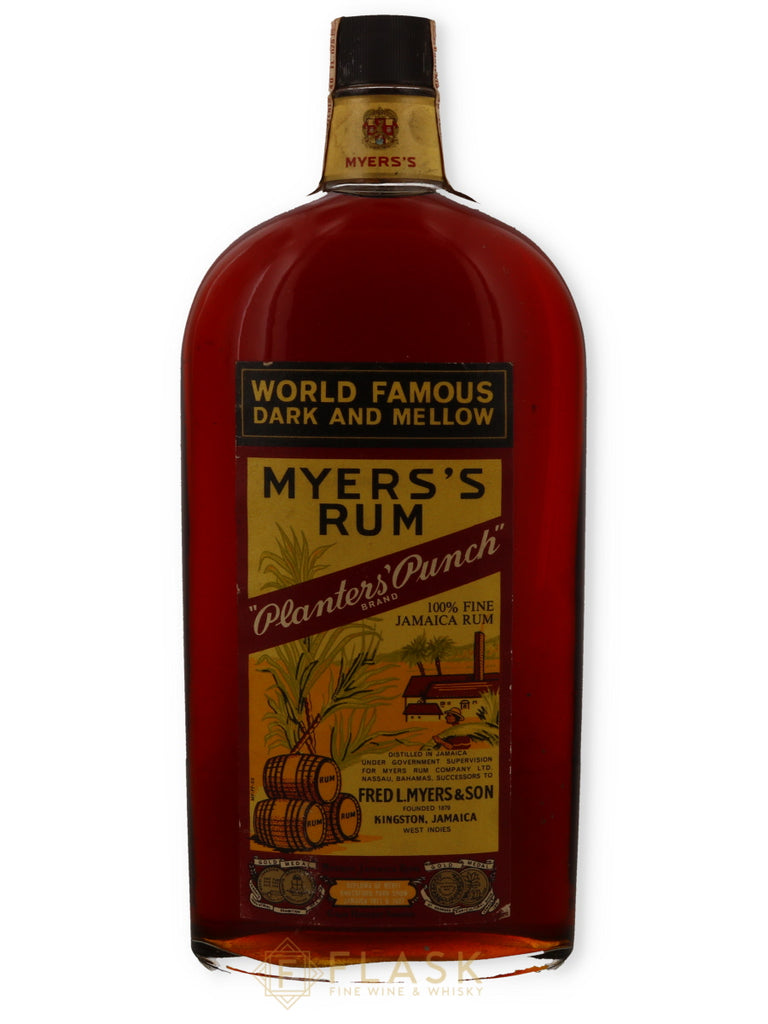 Myers's Planters Punch Dark Jamaica Vintage Rum 1978 - Flask Fine Wine & Whisky