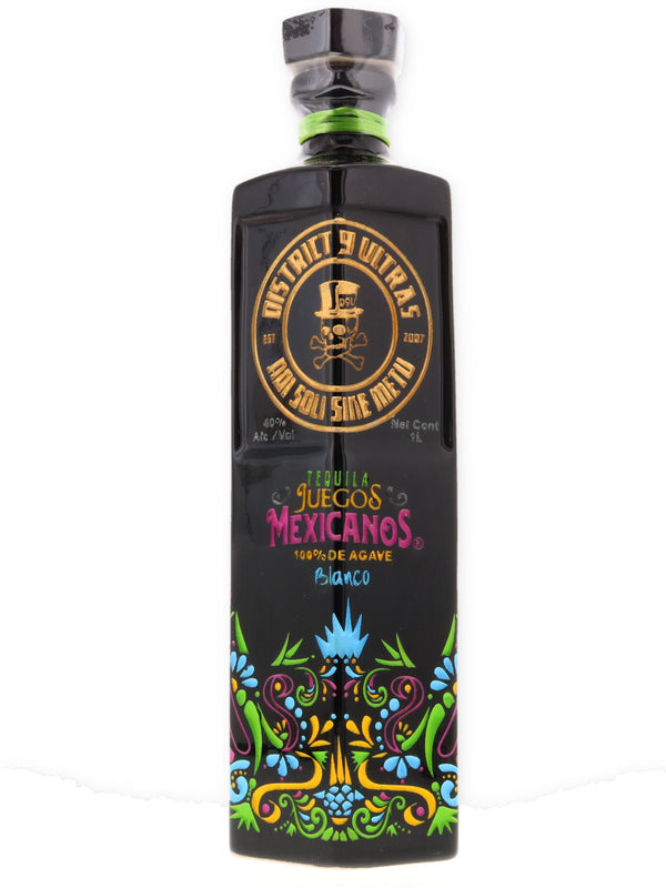 Tequila Juegos Mexicanos District 9 Ultras Blanco Batch 2 - Flask Fine Wine & Whisky