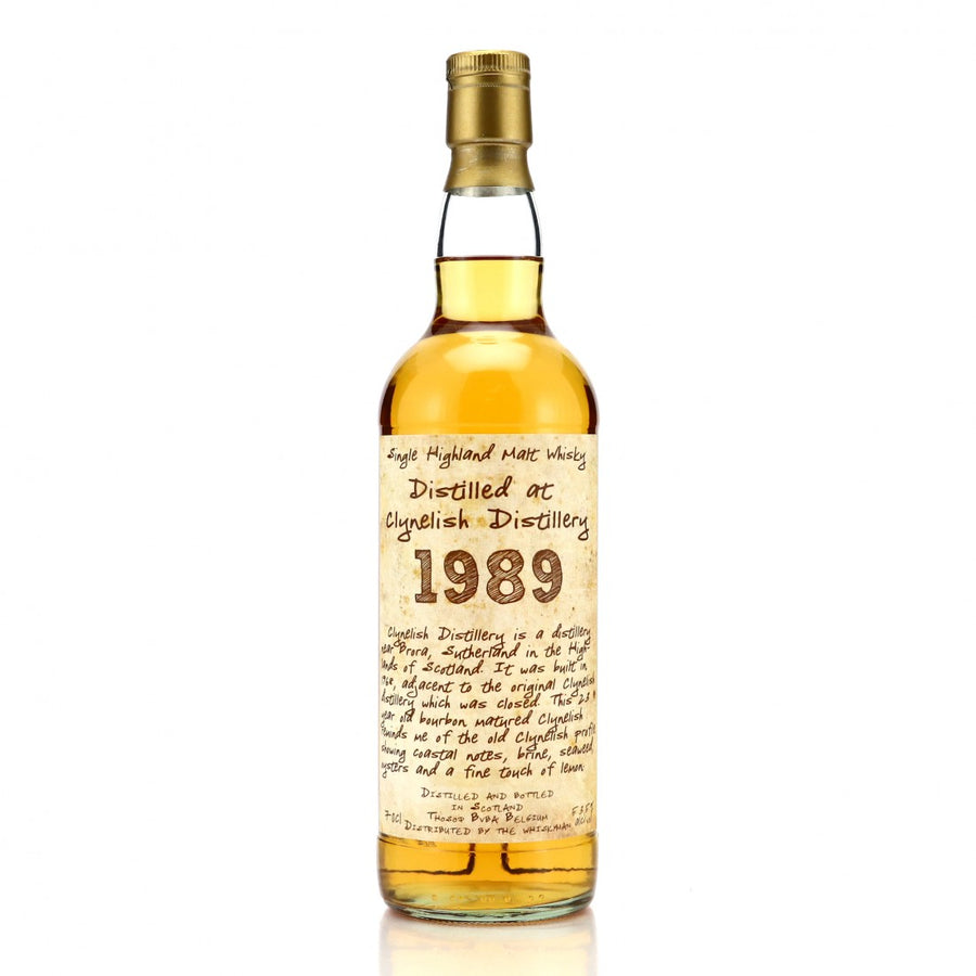 Clynelish 1989 Thosop The Whiskyman 23 Year Old 70cl - Flask Fine Wine & Whisky