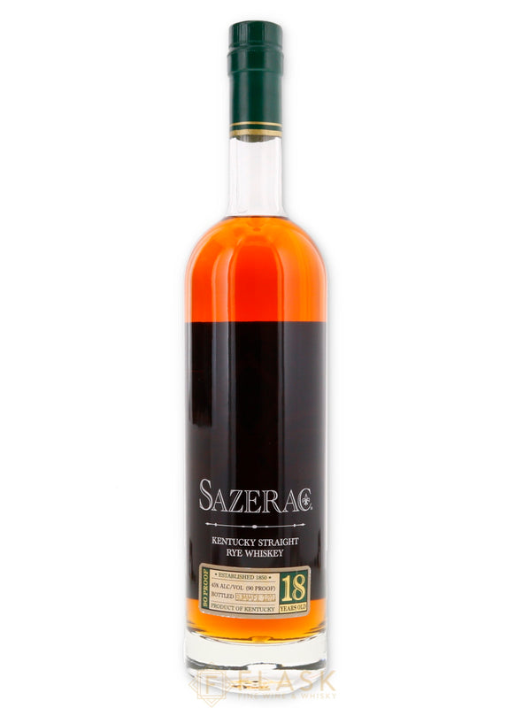 Sazerac 18 Year Old Rye Whiskey 2021 - Flask Fine Wine & Whisky