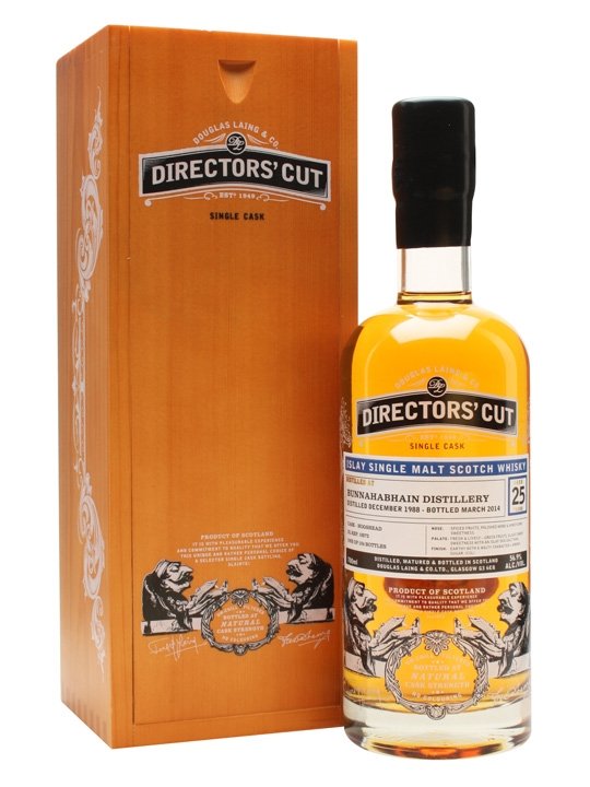 Bunnahabhain 1988 25 Year Old Directors' Cut #10272 - Flask Fine Wine & Whisky
