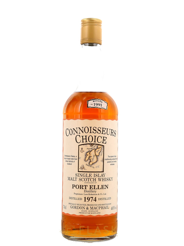 Port Ellen 1974 Connoisseurs Choice Islay Single Malt - Flask Fine Wine & Whisky