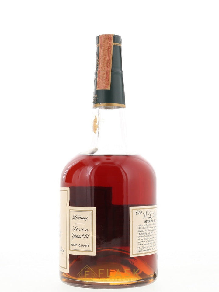 WL Weller 7 Year Old Special Reserve Bourbon 1954 / Stitzel-Weller 1 Quart - Flask Fine Wine & Whisky