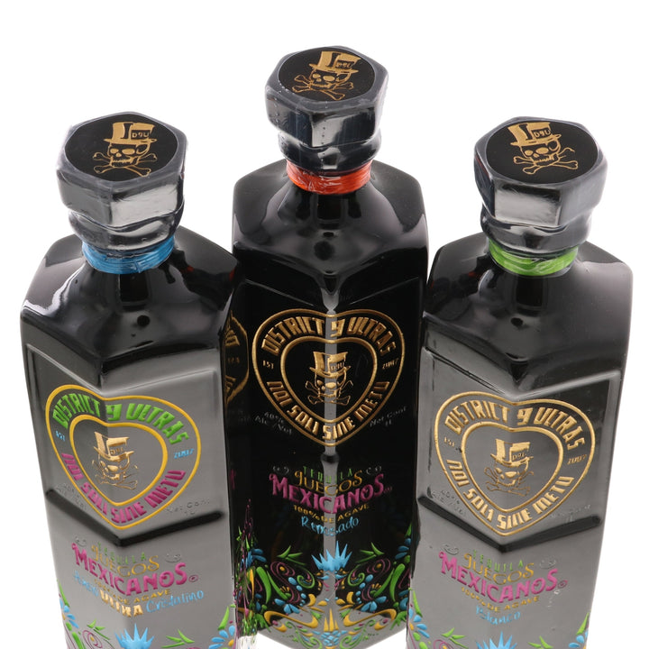 Tequila Juegos Mexicanos D9 Ultras Exclusive Box Set - Flask Fine Wine & Whisky