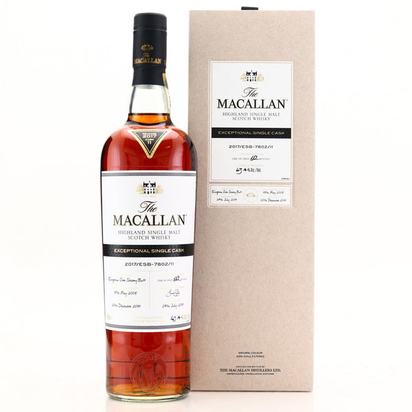 Macallan Exceptional Single Cask 2017/ESB-7802/11 - Flask Fine Wine & Whisky
