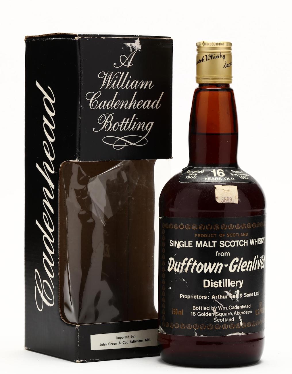 Buy Dufftown-Glenlivet 1966 16 Year Old Cadenhead's Dumpy Bottle ...