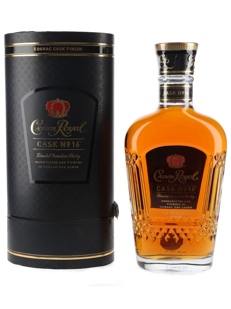 Crown Royal Cask 16 with Tube 750ml - Flask Fine Wine & Whisky