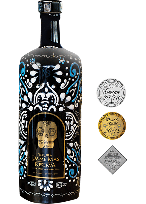 Dame Mas Reserva Extra Anejo Tequila 1 Liter - Flask Fine Wine & Whisky