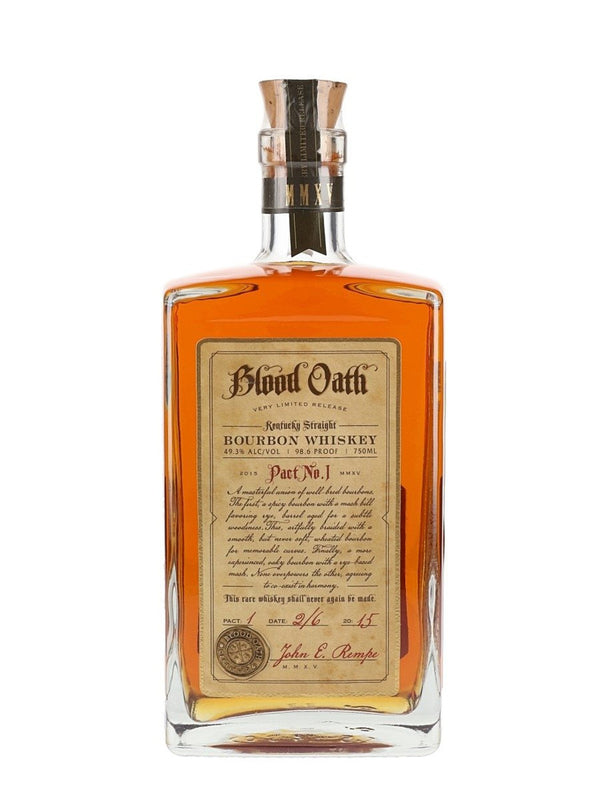 Blood Oath Pact No. 1 Kentucky Straight Bourbon - Flask Fine Wine & Whisky