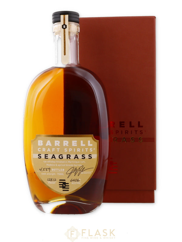 Barrell Craft Spirits Gold Seagrass Cask Strength Rye 128.12 - Flask Fine Wine & Whisky