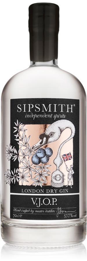 Sipsmith Gin Vjop  750ml - Flask Fine Wine & Whisky