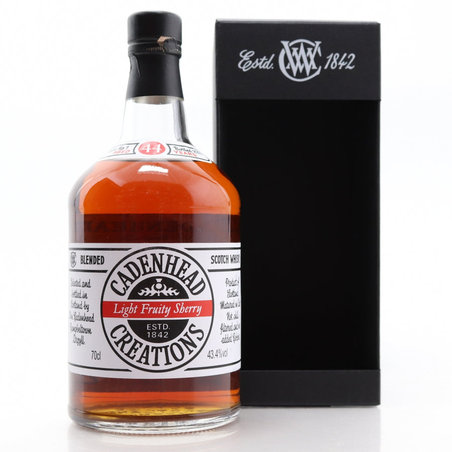 Cadenhead Creations 44 Year Old Light Fruity Sherry Batch #1 - Flask Fine Wine & Whisky