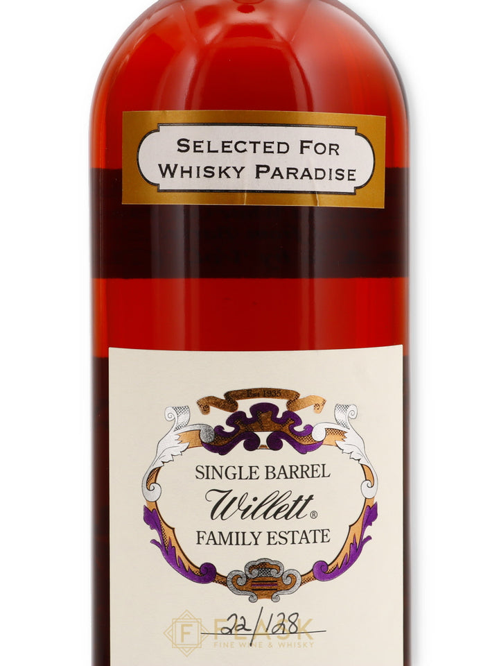 Willett Family Estate Single Barrel Bourbon 14 Year Old #1202 / Whisky Paradise - Flask Fine Wine & Whisky