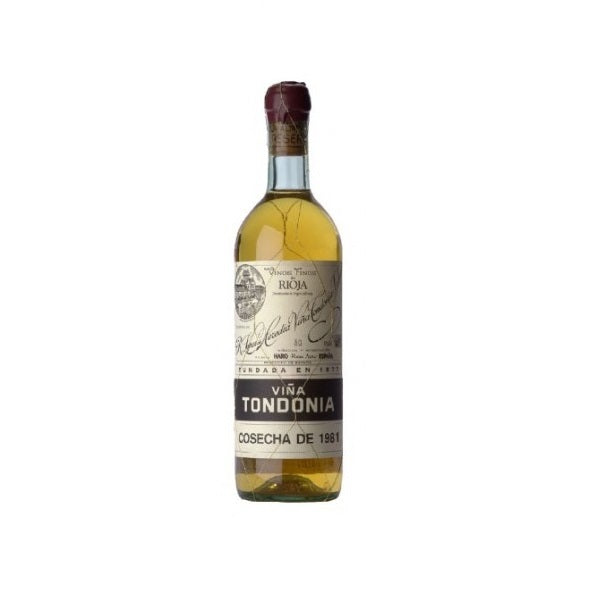 1981 Lopez De Heredia Vina Tondonia Gran Reserva Blanco - Flask Fine Wine & Whisky
