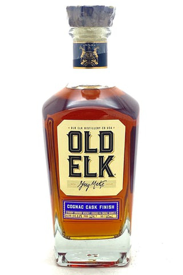 Old Elk Straight Bourbon Whiskey Cognac Cask Finish - Flask Fine Wine & Whisky