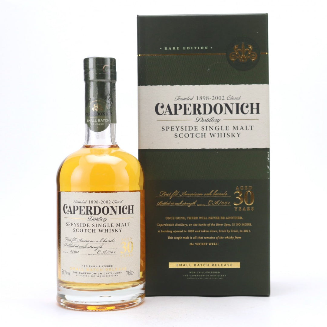 Caperdonich 30 Year Old Small Batch Release - Flask Fine Wine & Whisky