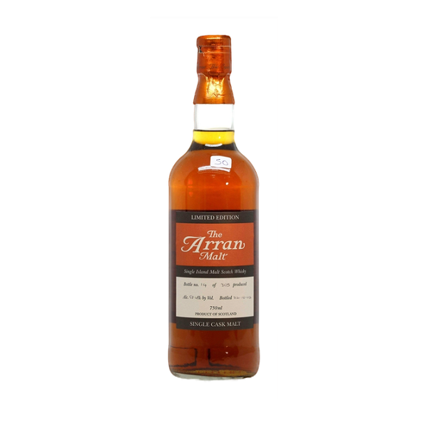 Arran Malt 2002 Limited Edition Single Cask Single Island Malt Scotch Whisky 116.8 Proof - Flask Fine Wine & Whisky