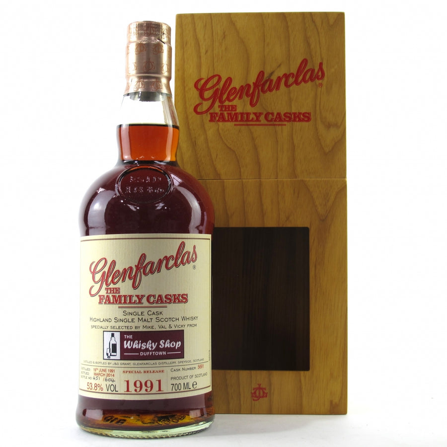 Glenfarclas 1991 Family Cask #5691 - Flask Fine Wine & Whisky