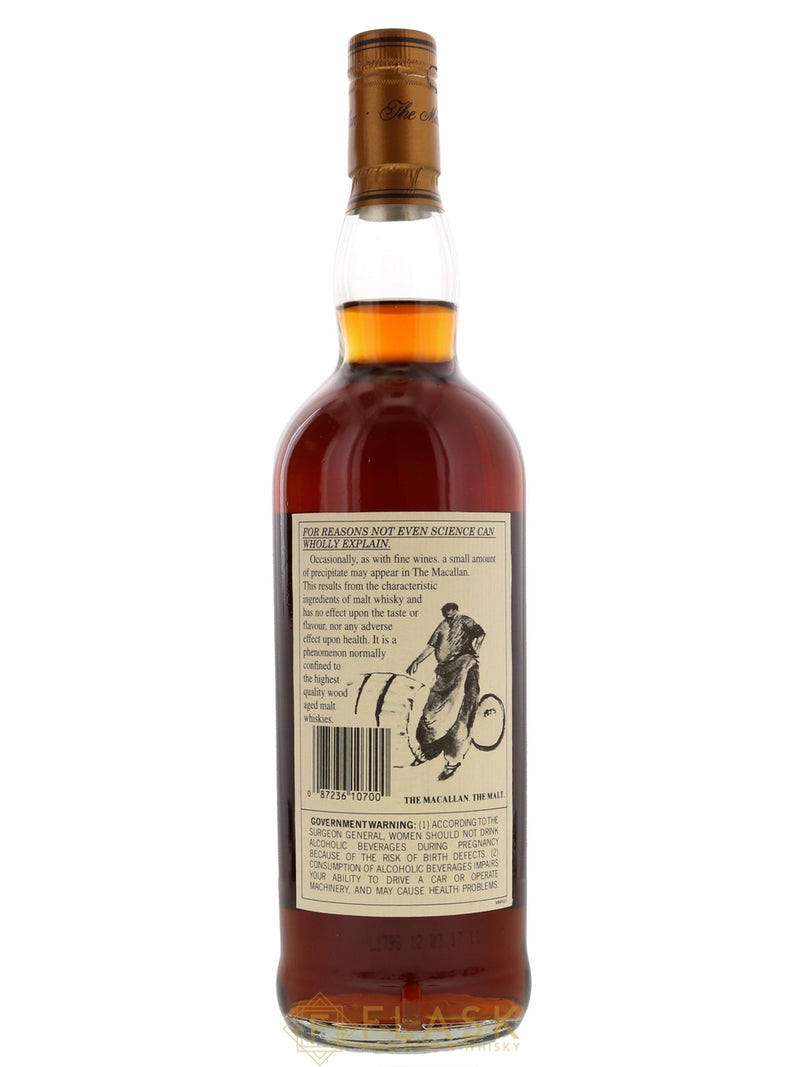 Macallan 18 Year Old 1978 Single Malt Scotch Whisky - Flask Fine Wine & Whisky
