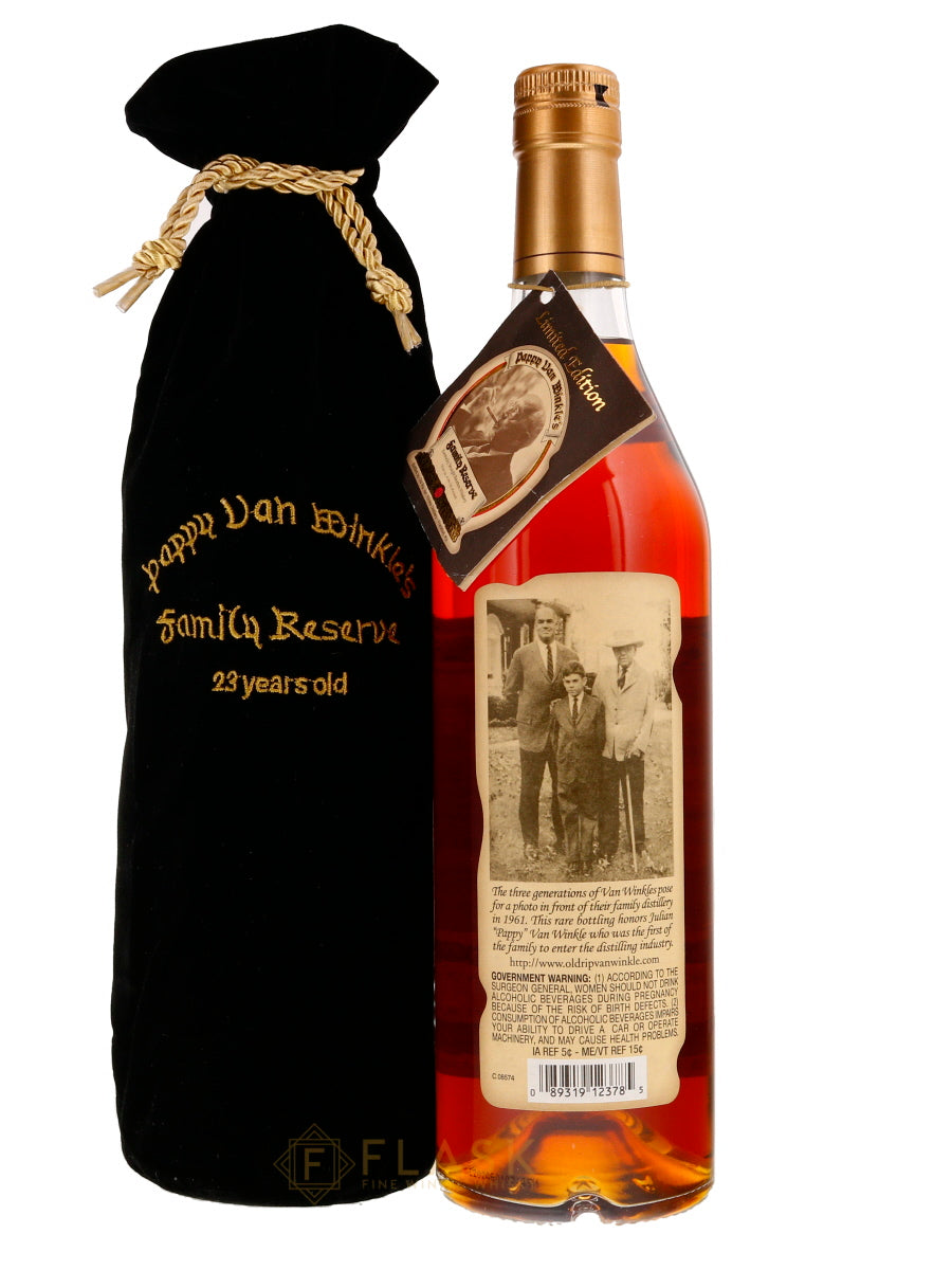 Pappy Van Winkle Family Reserve 23 Year Old Bourbon - Flask Fine Wine & Whisky