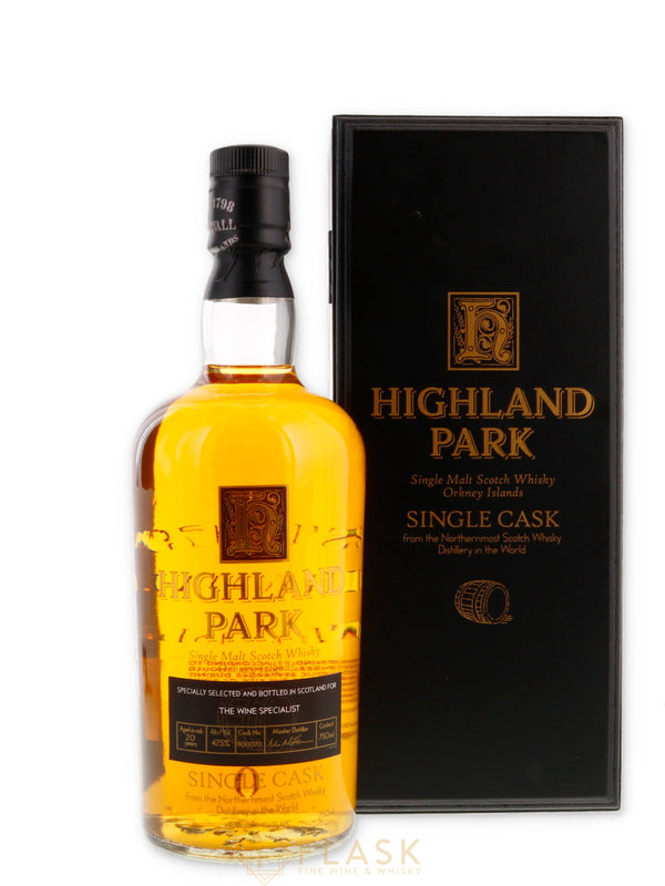 Highland Park 20 Year Old Single Cask #900070 / The Wine Specialist - Flask Fine Wine & Whisky