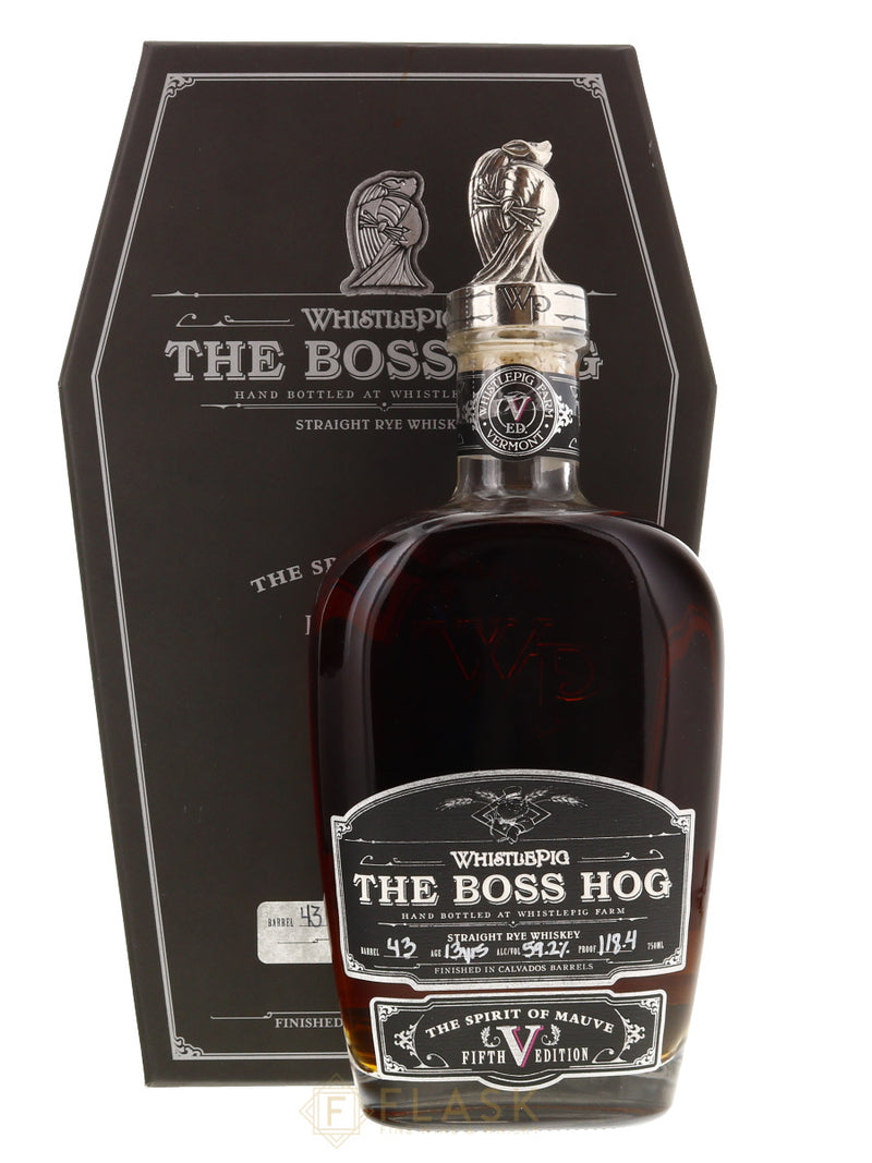 Whistle Pig The Boss Hog The Spirit of Mauve Fifth Edition - Flask Fine Wine & Whisky