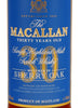 Macallan 30 Year Sherry Cask Blue Label 1990s-00s 70cl - Flask Fine Wine & Whisky