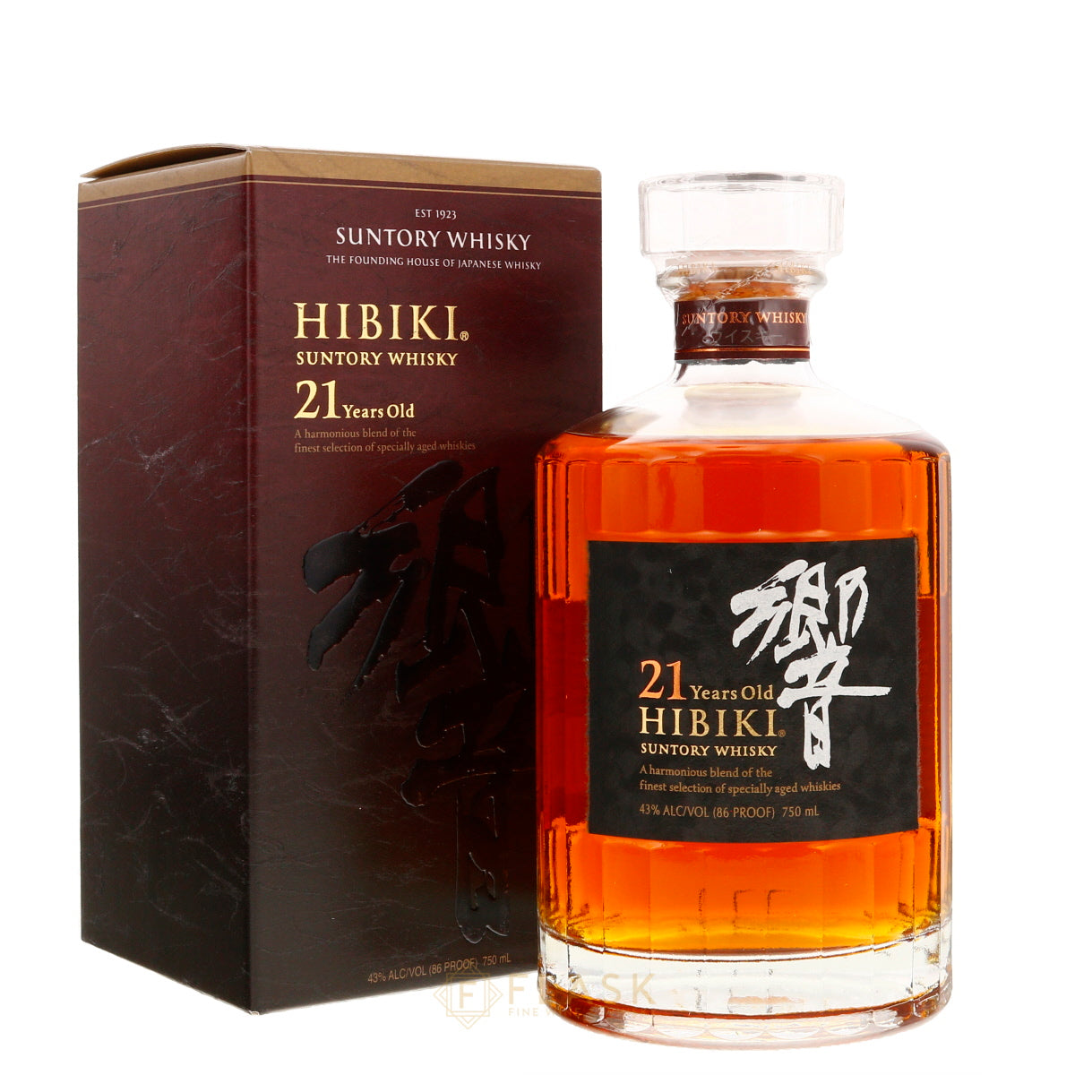 Hibiki 21 Year Old Blended Japanese Whisky Suntory | Japanese 