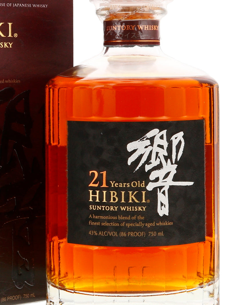 Hibiki 21 Year Old Blended Japanese Whisky Suntory - Flask Fine Wine & Whisky