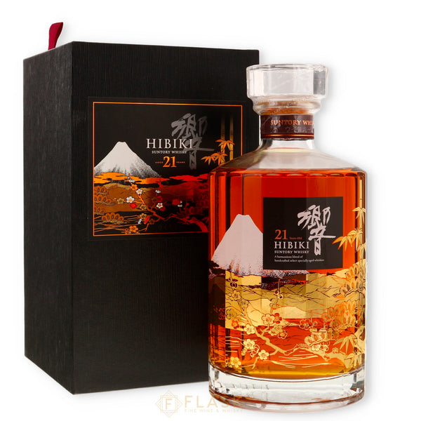 Hibiki 21 Year Old Kacho Fugetsu Limited Edition Japanese Whisky - Flask Fine Wine & Whisky