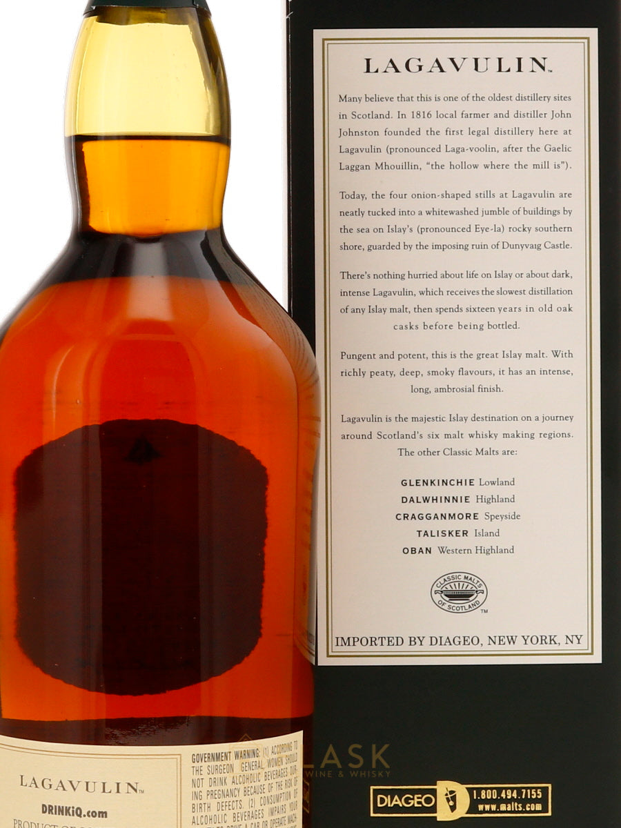 Lagavulin 16 Year Old [Net] - Flask Fine Wine & Whisky