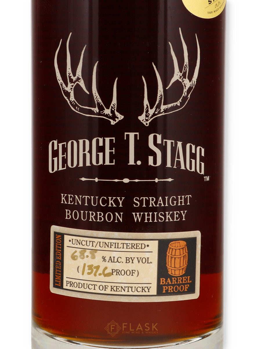 George T Stagg Bourbon 2002 /  First Release 137.6 Proof - Flask Fine Wine & Whisky