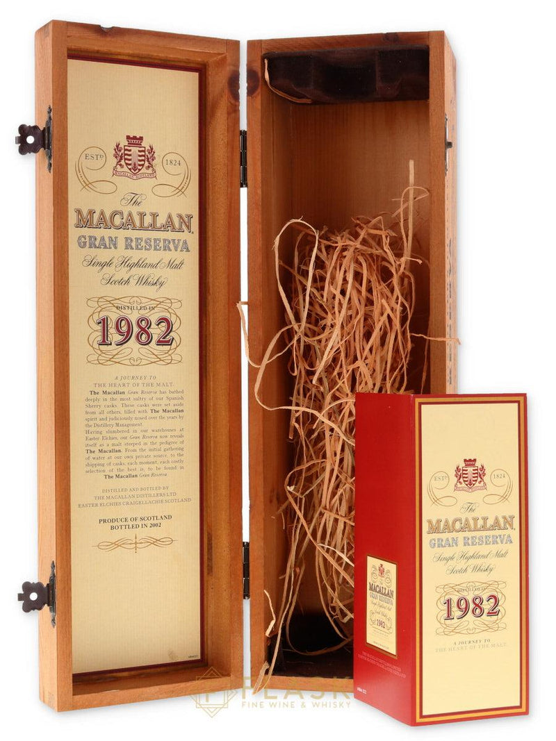 Macallan Gran Reserva Single Malt 1982 - Flask Fine Wine & Whisky