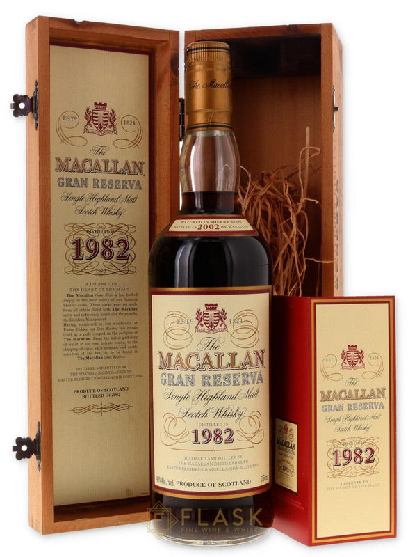 Macallan Gran Reserva Single Malt 1982 - Flask Fine Wine & Whisky
