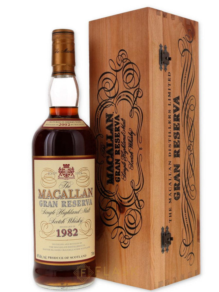 Macallan Gran Reserva Single Malt 1982 - Flask Fine Wine & Whisky