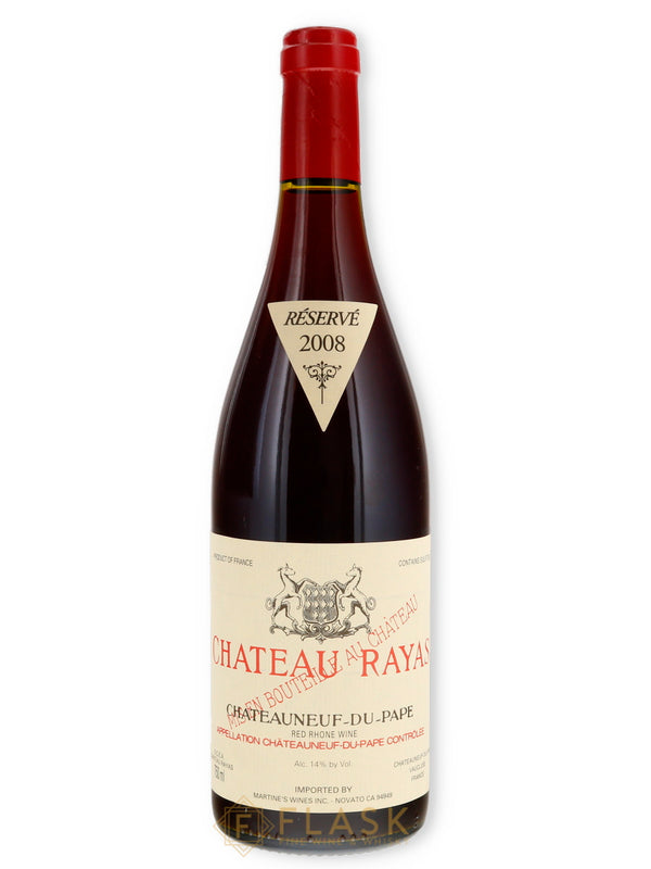 Chateau Rayas Chateauneuf du Pape Reserve 2008 [Net] - Flask Fine Wine & Whisky