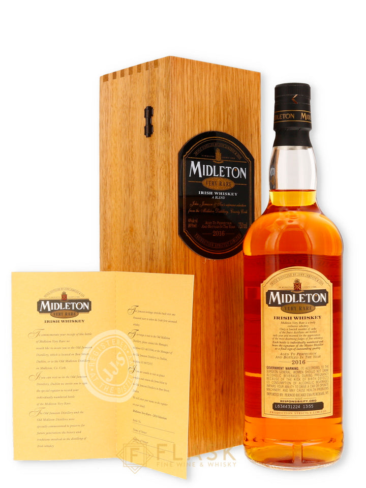 Midleton Very Rare 2016 Irish Whiskey - Flask Fine Wine & Whisky