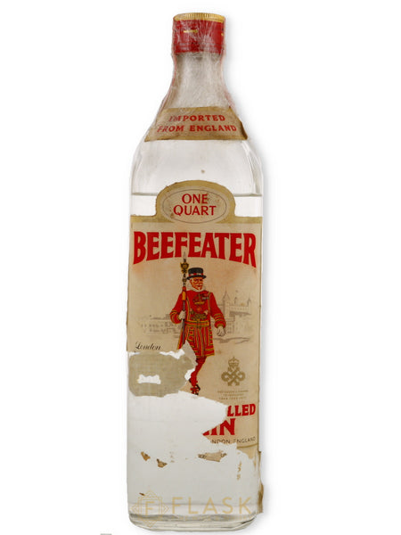 ヴィンテージ　パブミラBEEFEATER DRY GIN Buy Beefeater London Dry Gin 94 Proof 1970s 1 Quart | Flask Wines