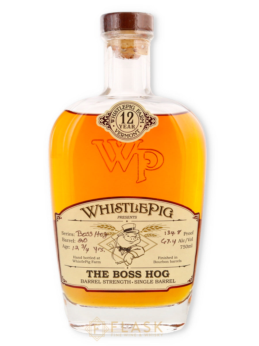 WhistlePig Boss Hog 12 Year Old Spice Dancer - Flask Fine Wine & Whisky