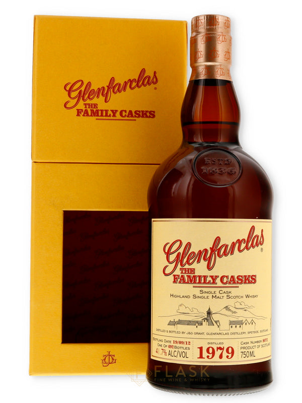 Glenfarclas 1979 The Family Casks #8072 - Flask Fine Wine & Whisky